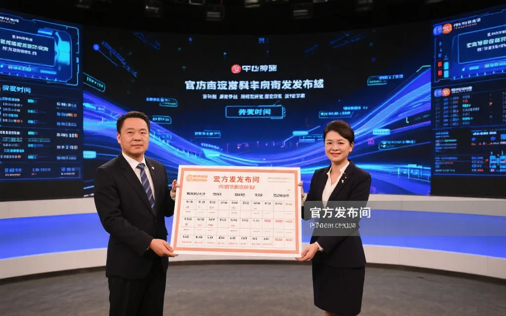 官方数据发布场景,展现权威与规范